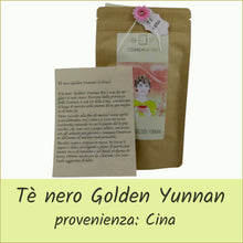 Carica l'immagine nel visualizzatore di Gallery, Tè in busta - TE NERO GOLDEN YUNNAN