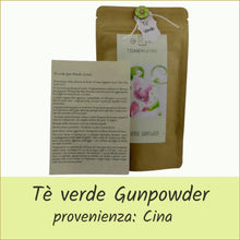 Carica l'immagine nel visualizzatore di Gallery, Tè in busta - TE VERDE GUNPOWDER