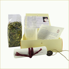 Carica l'immagine nel visualizzatore di Gallery, scatola illustrata con tisana bio - 10..100..1000 mondi