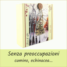 Carica l'immagine nel visualizzatore di Gallery, scatola illustrata con tisana bio - bianco cuore