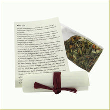 Carica l'immagine nel visualizzatore di Gallery, scatola illustrata con tisana bio - bianco cuore