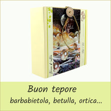 Carica l'immagine nel visualizzatore di Gallery, scatola illustrata con tisana bio - luna e sale