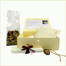 Carica l'immagine nel visualizzatore di Gallery, scatola illustrata con tisana bio - luna e sale