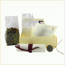 Carica l'immagine nel visualizzatore di Gallery, scatola illustrata con tisana bio - miele, amore e api