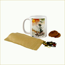 Carica l'immagine nel visualizzatore di Gallery, tazza illustrata con tisana bio - cristalli di sole