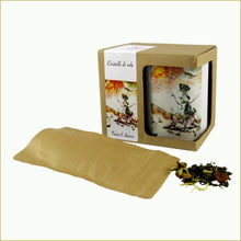 Carica l'immagine nel visualizzatore di Gallery, tazza illustrata con tisana bio - cristalli di sole