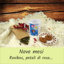 Carica l'immagine nel visualizzatore di Gallery, tazza illustrata con tisana bio - l'abbraccio dell'infinito