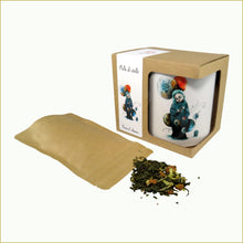 Carica l'immagine nel visualizzatore di Gallery, tazza illustrata con miscela di tè bio - pelle di stelle