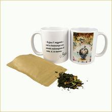Carica l'immagine nel visualizzatore di Gallery, tazza illustrata con miscela di tè bio - sapore di sale