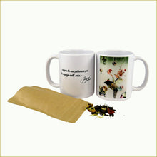 Carica l'immagine nel visualizzatore di Gallery, tazza illustrata con infuso di frutta bio - sogni e colori