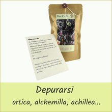 Carica l'immagine nel visualizzatore di Gallery, tisane d'autore® busta di tisana bio - ninna nanna blu