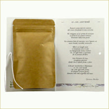 Carica l'immagine nel visualizzatore di Gallery, Tisane d'Autore® Libricini con tisana BIO - 10..100..1000 MONDI