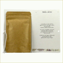 Carica l'immagine nel visualizzatore di Gallery, Tisane d'Autore® Libricino con tisana BIO - BALLA E DORMI
