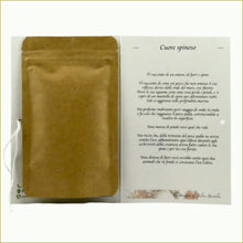 Carica l'immagine nel visualizzatore di Gallery, Tisane d'Autore® Libricino con miscela di tè BIO - CUORE SPINOSO