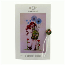 Carica l'immagine nel visualizzatore di Gallery, Tisane d'Autore® Libricino con tisana BIO - IL SOFFIO DEI DESIDERI