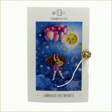 Carica l'immagine nel visualizzatore di Gallery, Tisane d'Autore® Libricino con tisana BIO - L'ABBRACCIO DELL'INFINITO