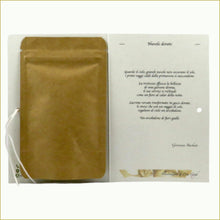 Carica l'immagine nel visualizzatore di Gallery, Tisane d'Autore® Libricino con tisana BIO - NUVOLE DORATE