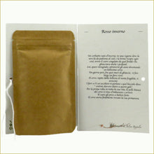 Carica l'immagine nel visualizzatore di Gallery, Tisane d'Autore® Libricino con tisana BIO - ROSSO INVERNO