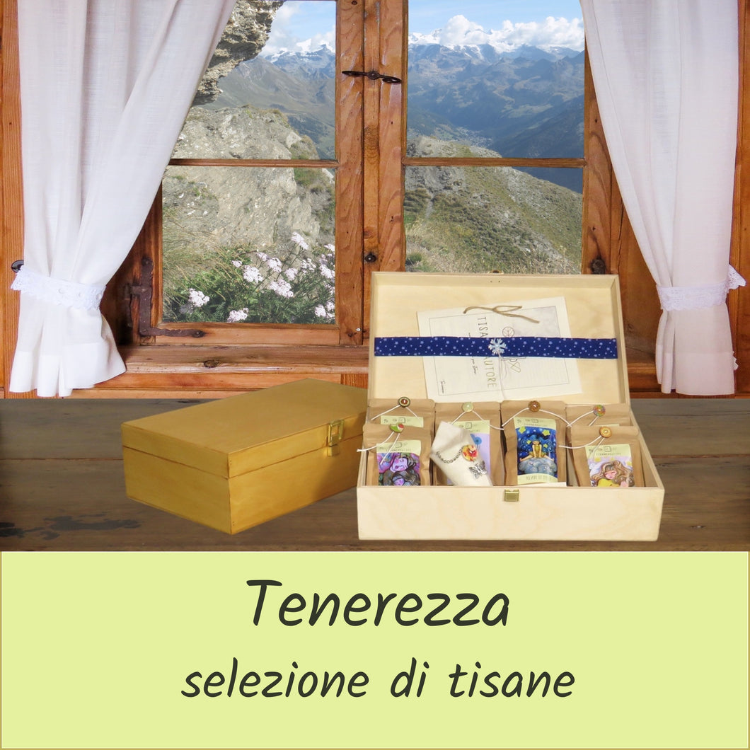 Cofanetto con filtro - TENEREZZA – Tisane d'Autore