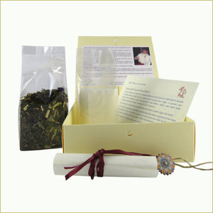 scatola illustrata con miscela di tè bio - cuore spinoso